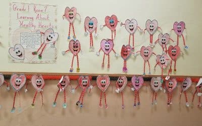 Putting their hearts into their work