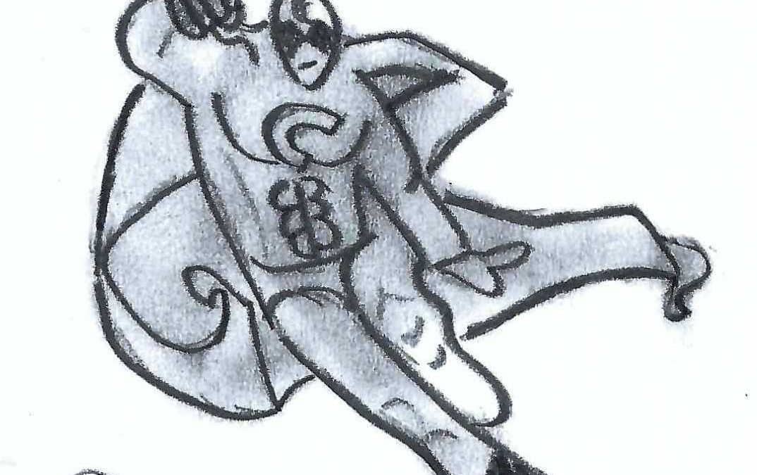 Create a superhero to wipe out COVID-19