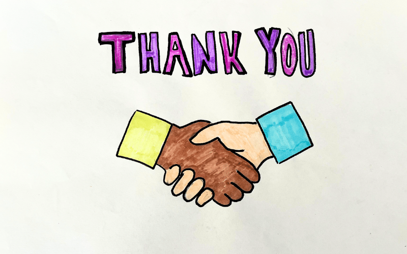 Show gratitude to be positive