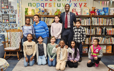 VIDEO: Healthy NewsWorks alum returns to Cole Manor 