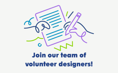 We’re seeking volunteer designers! 
