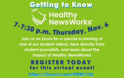 You’re invited to get to know Healthy NewsWorks! 