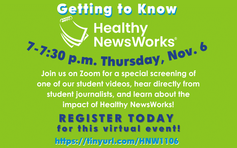 You’re invited to get to know Healthy NewsWorks!