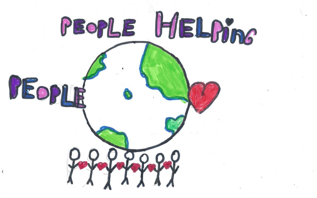 Volunteers also benefit from helping other people