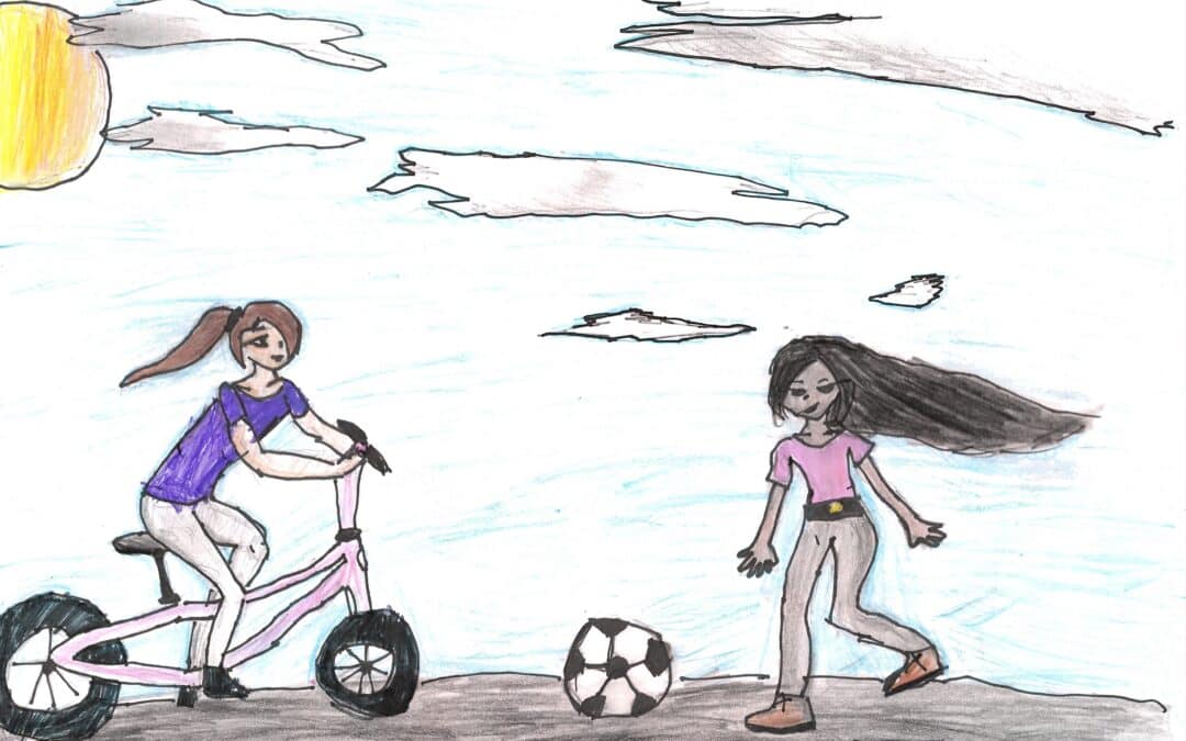 School staff find ways to connect with others