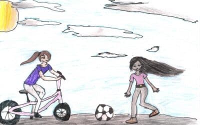 School staff find ways to connect with others