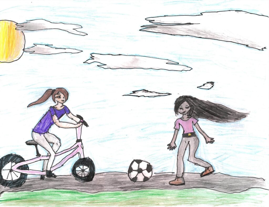Elizabeth & Aubrey, 7th grade, MaST, 2024-2025.