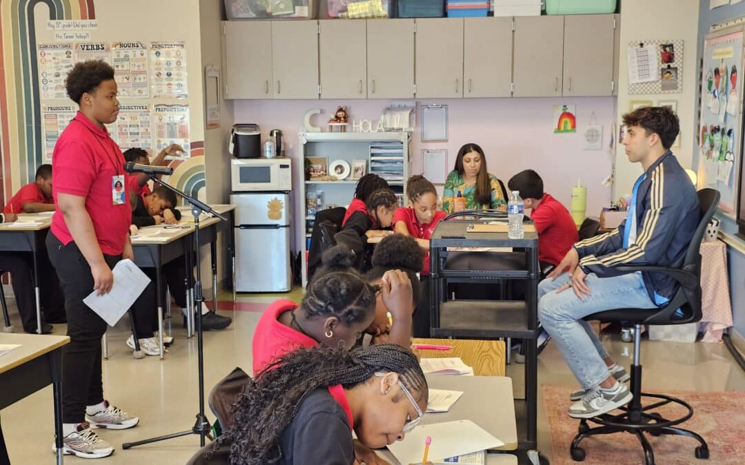 Chester reporters interview soccer star Quinn Sullivan