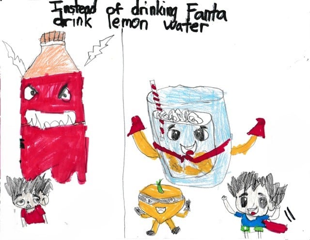 Choose healthy beverages to drink