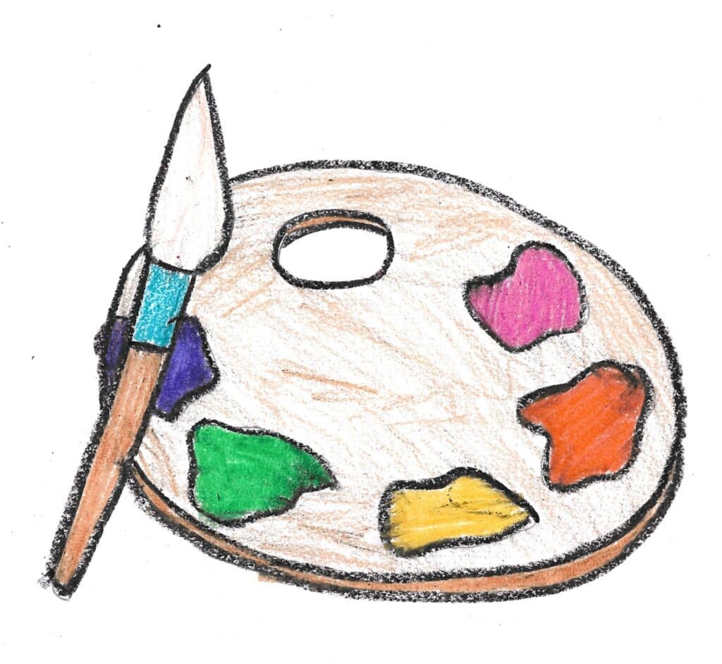 Illustration by Caitlin, 7th grade, MaST, 2025-26.